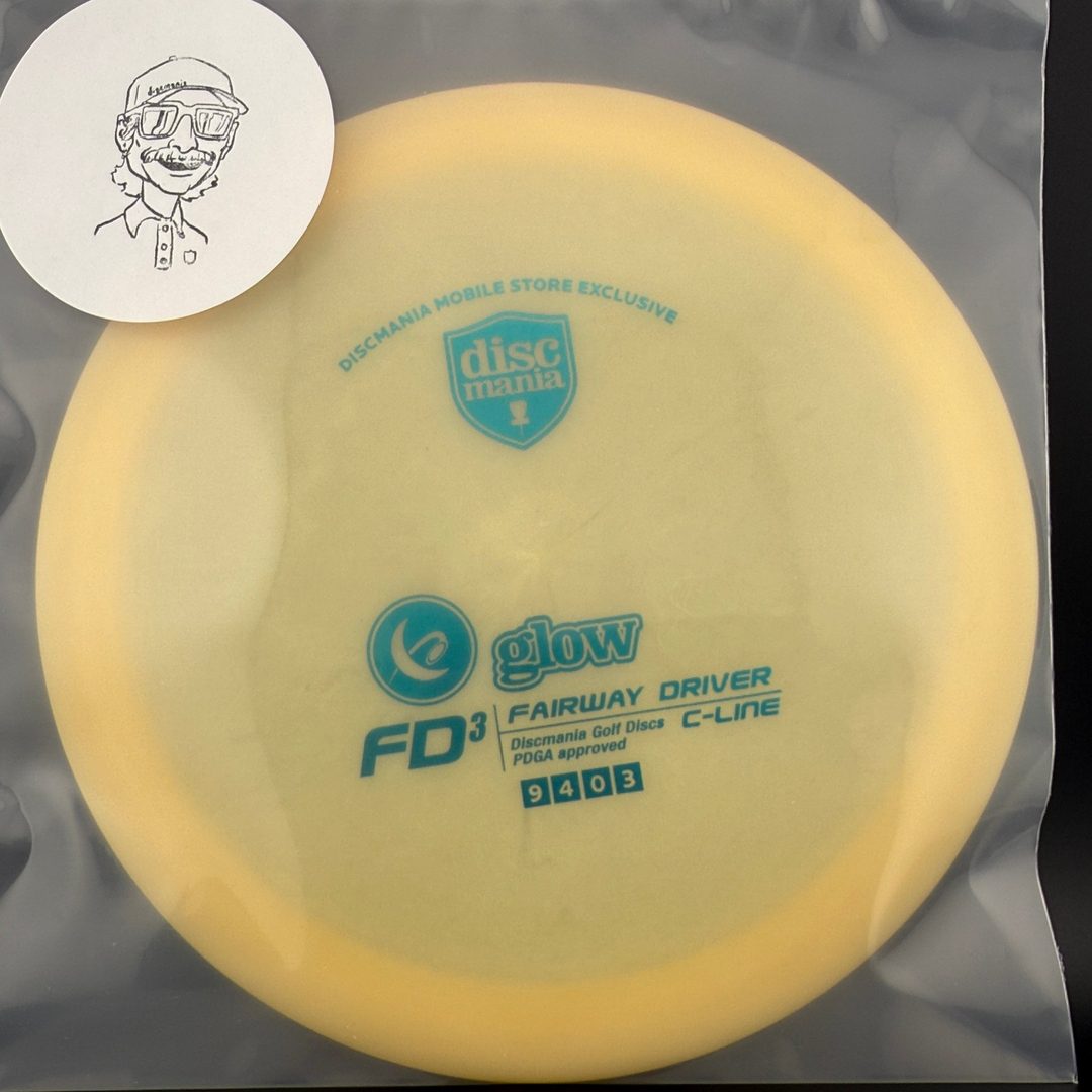 Glow C-Line FD3 - Mobile Store Run - Innova Made *Colten Stash* Discmania