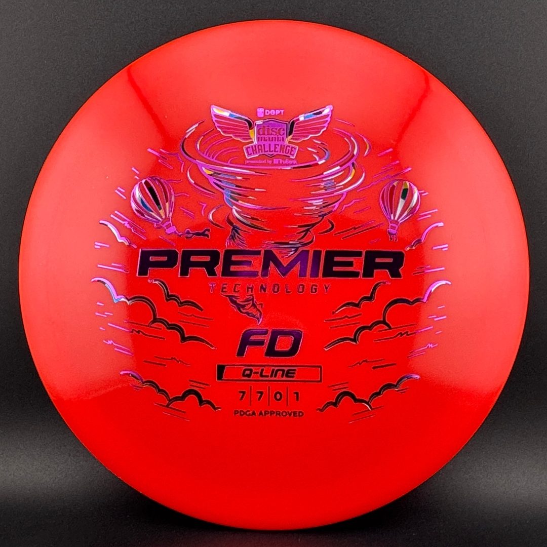 Q-Line FD - Discmania Challenge Fundraiser Stamp Discmania