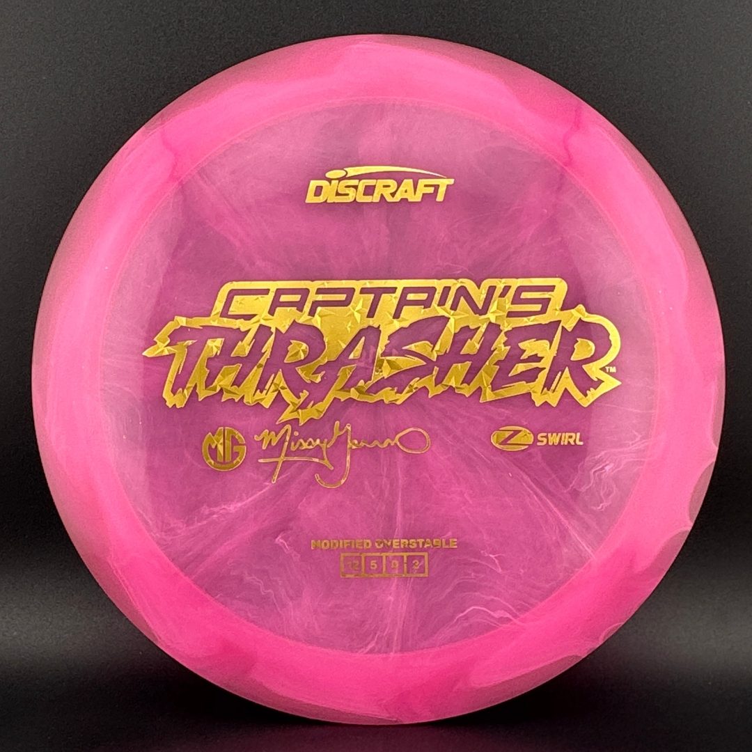 Swirly Z Captain's Thrasher - Missy Gannon 2026 Discraft