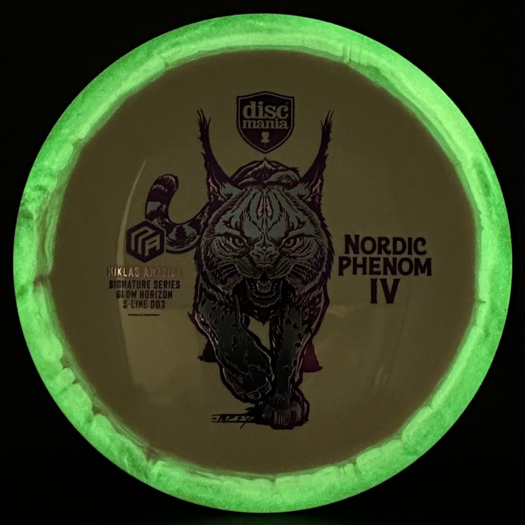 Glow Horizon S-Line DD3 3 Foil - Nordic Phenom 4 - Niklas Anttila Signature Series Discmania