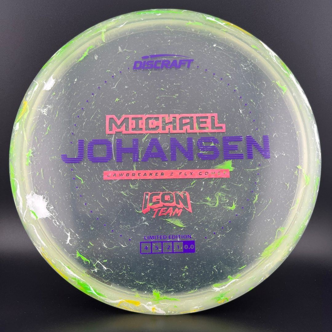 Jawbreaker Z FLX Comet - Michael Johansen Icon Team Discraft