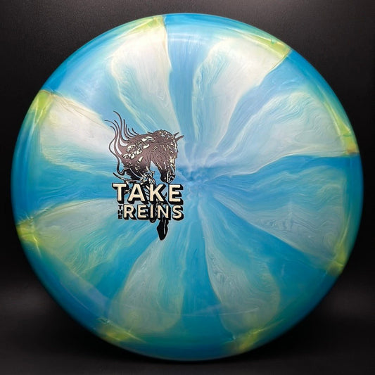 Sublime Swirl Mustang - "Take The Reins" Mini Stamp MINT Discs