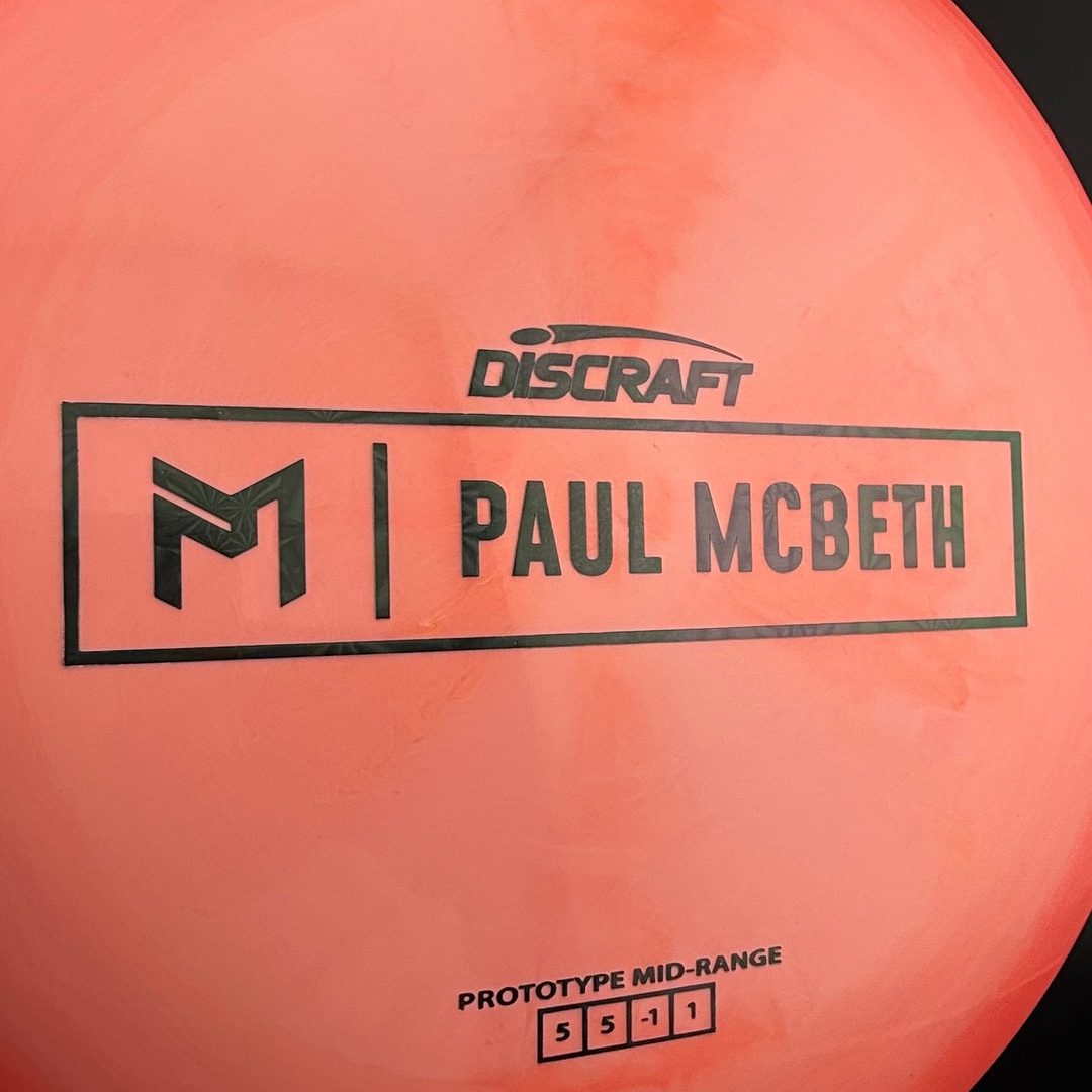 ESP Malita - Prototype - 2025 Paul McBeth Signature Discraft