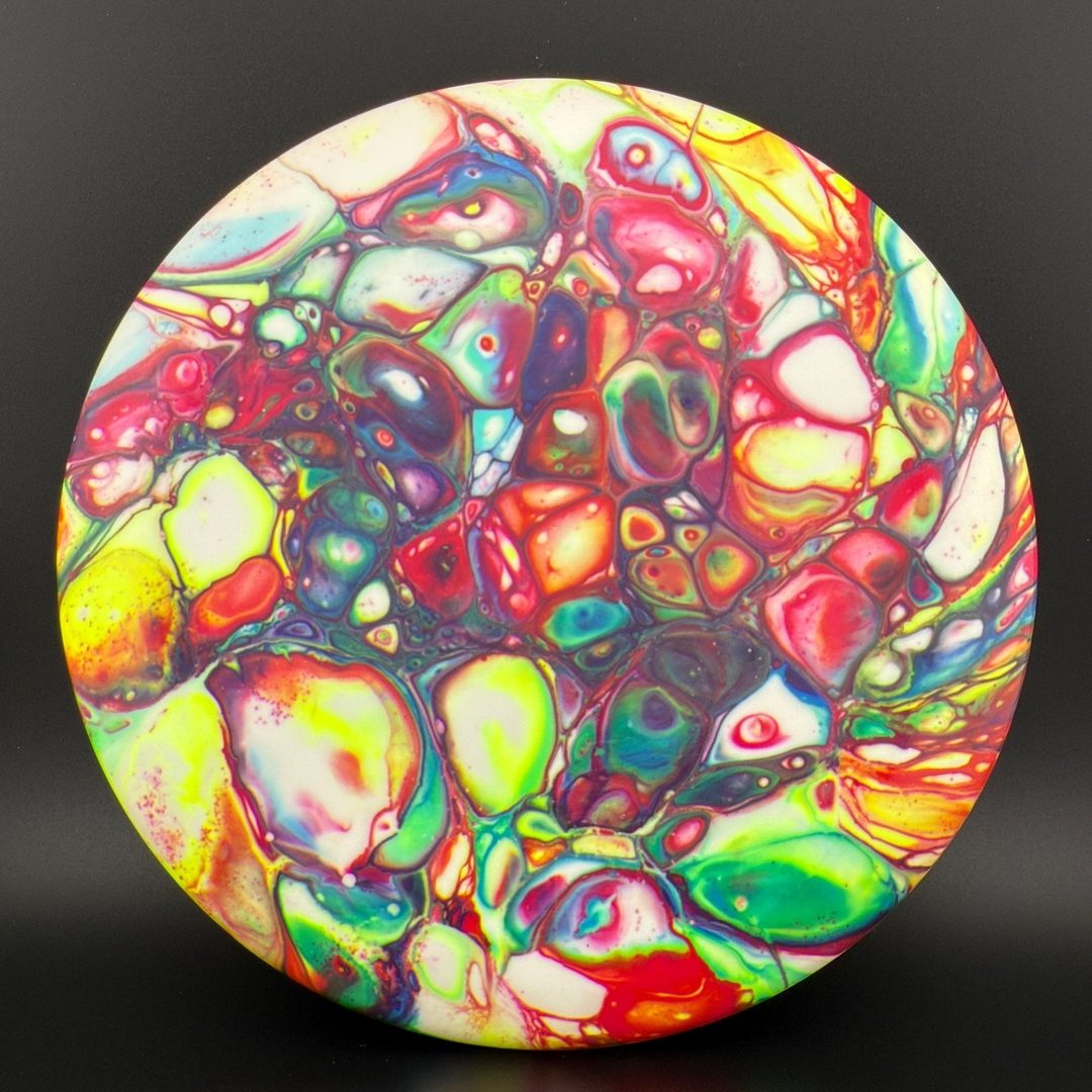 White ESP Luna - Greazy Dyed - Bottom Stamp Discraft