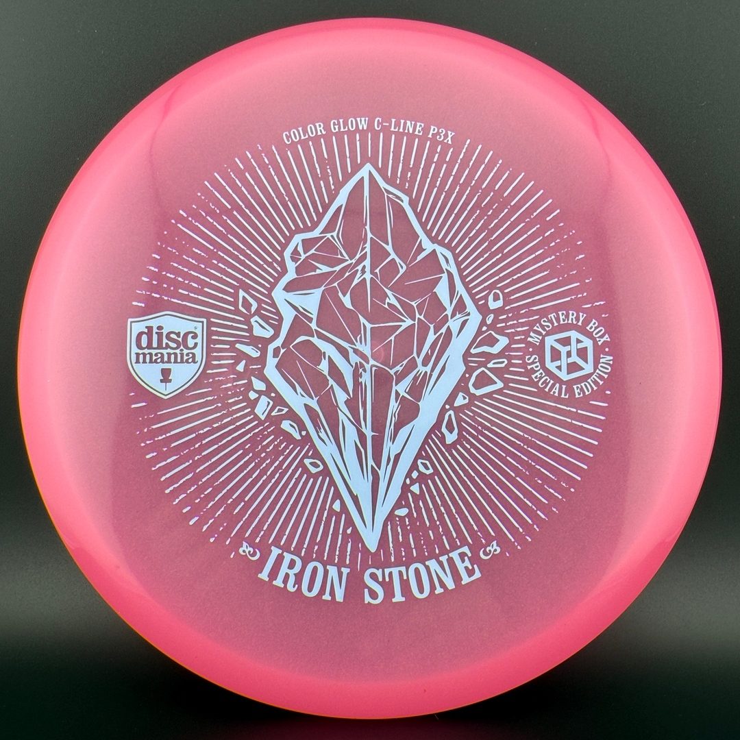 Color Glow C-Line P3X - First Run "Iron Stone" MB 23 Discmania