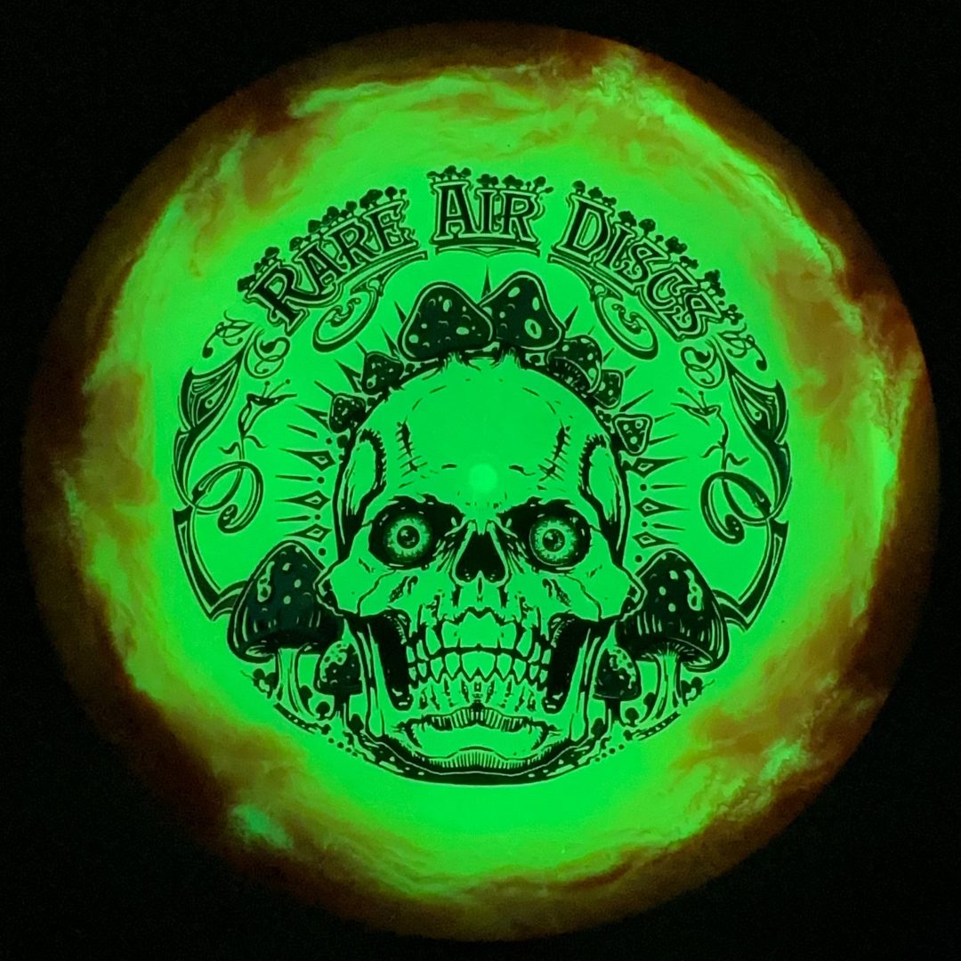 Glow Retina Chemtrail -Crushin' Amanitas by Manny Trujillo Doomsday Discs