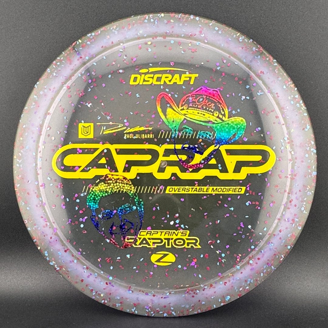 Confetti Z Captain's Raptor - Victory Edition Paul Ulibarri 2026 Discraft