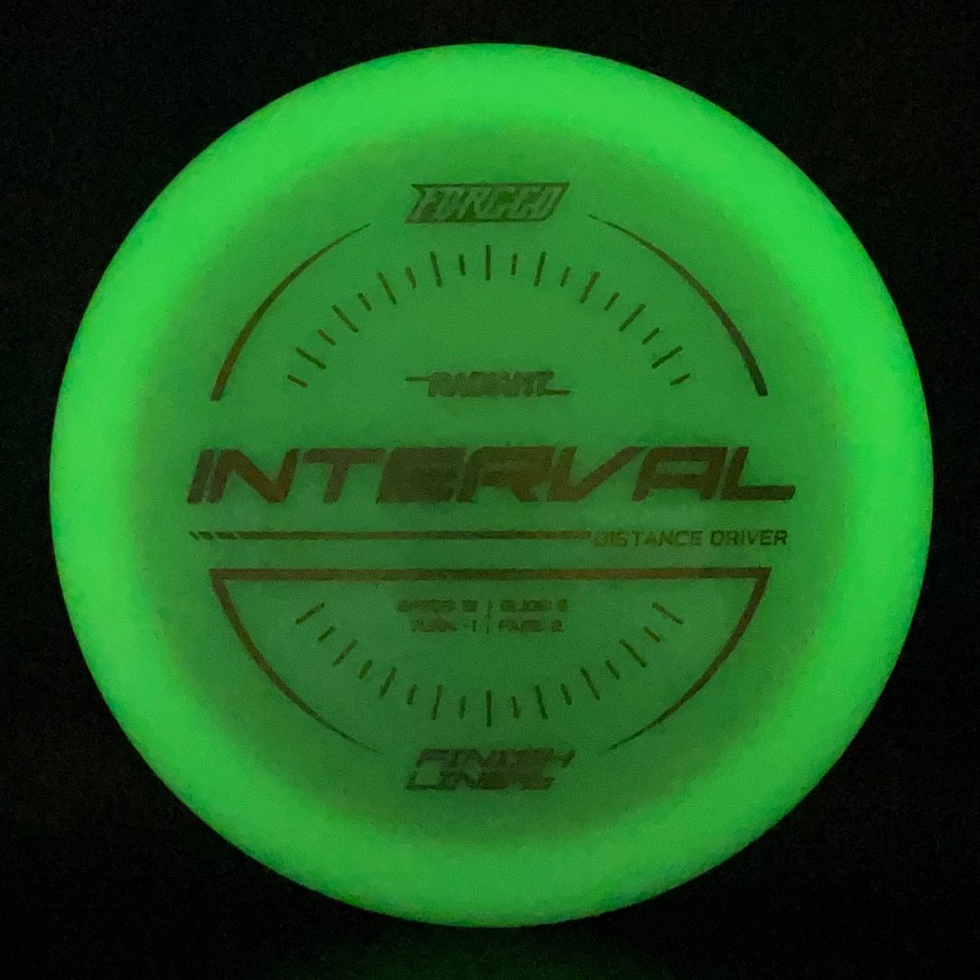 Forged Radiant Interval - First Run *Gibson Stash Used* Finish Line