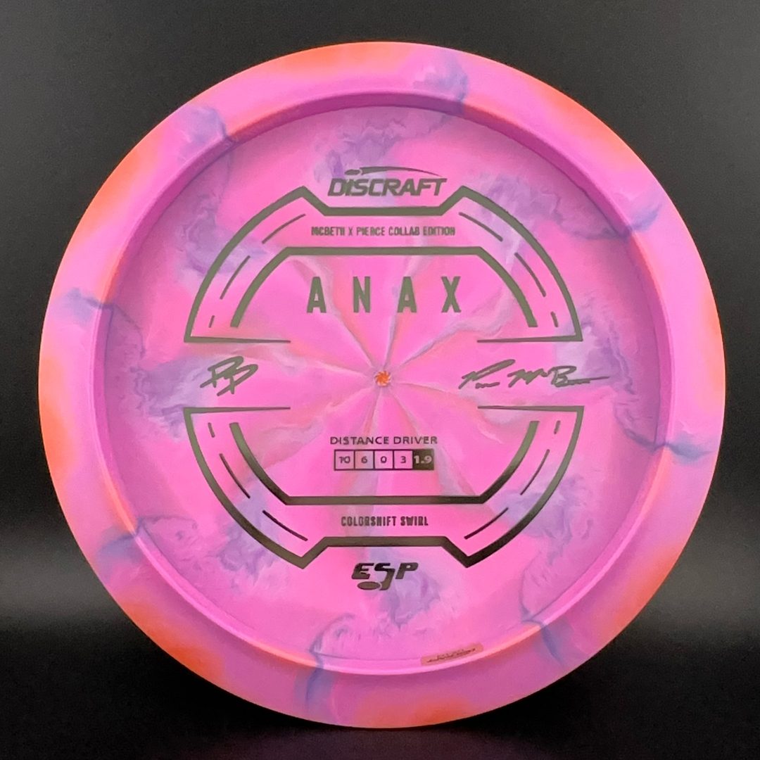 ESP Colorshift Swirl Anax - McBeth X Pierce Collab Edition Discraft
