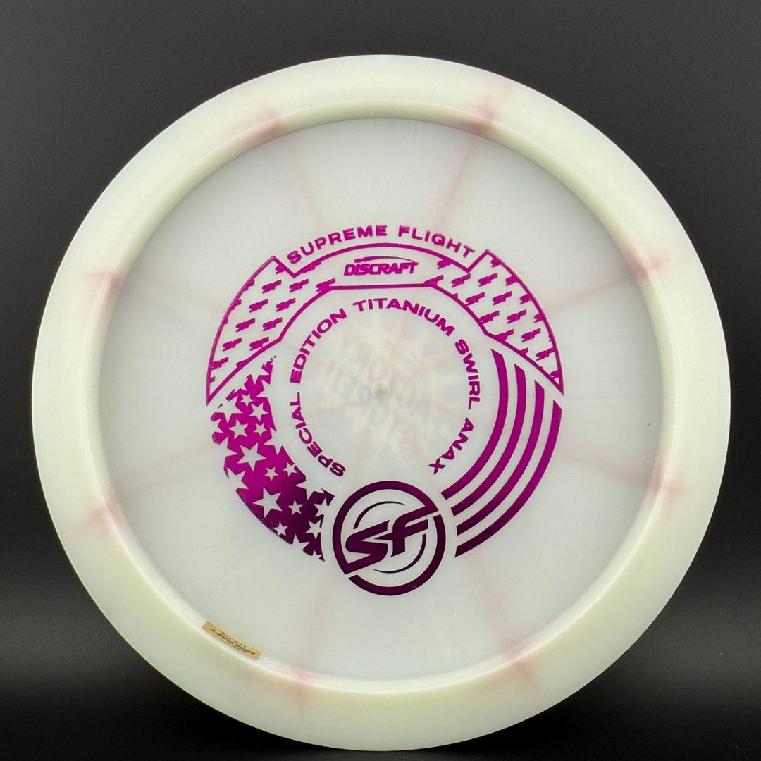 Swirl Titanium Anax - Supreme Flight Factory Misprint – Rare Air Discs
