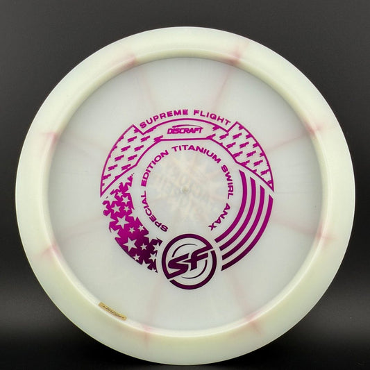 Swirl Titanium Anax - Supreme Flight Factory Misprint