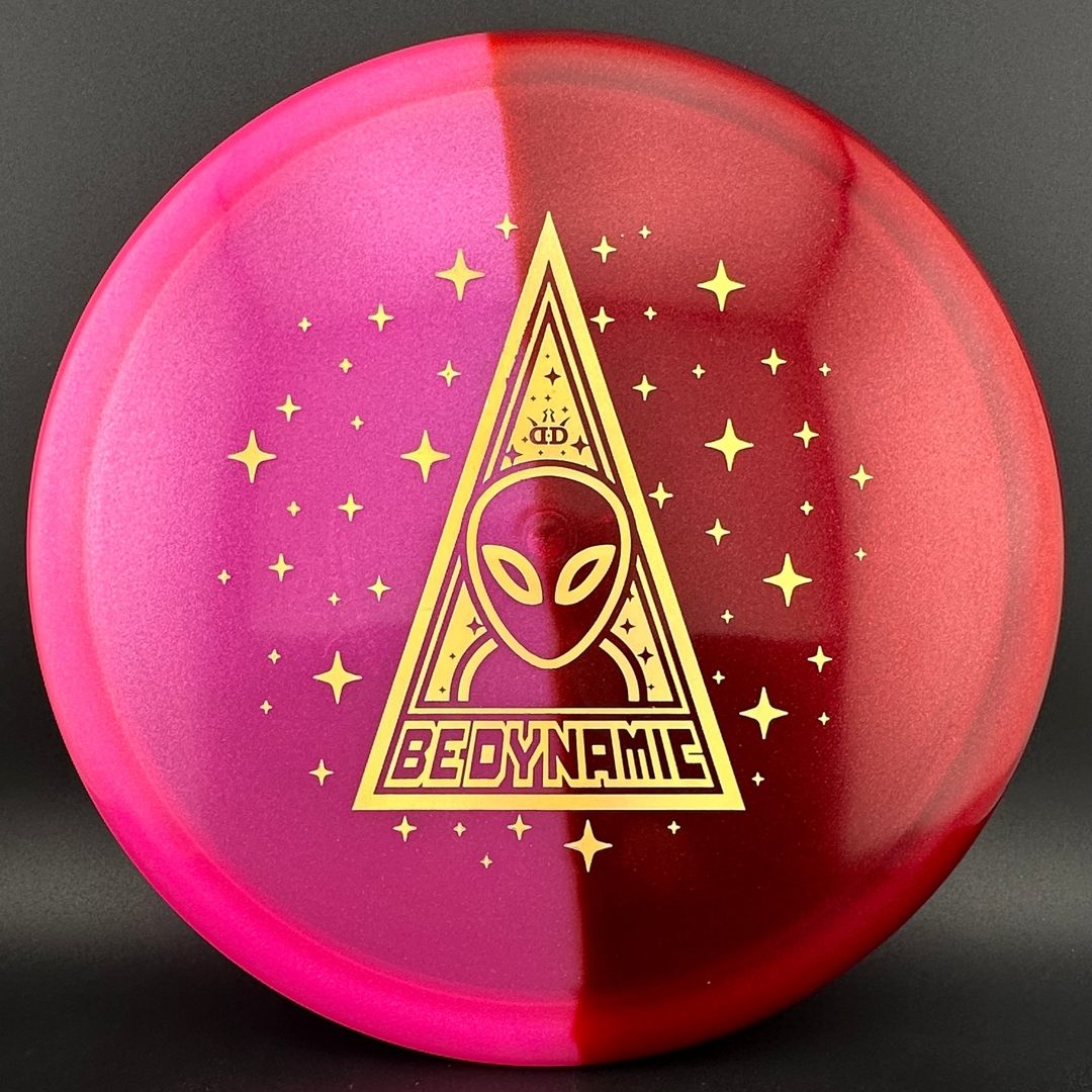 Lucid Glimmer Warrant - Red Split Dye Dynamic Discs