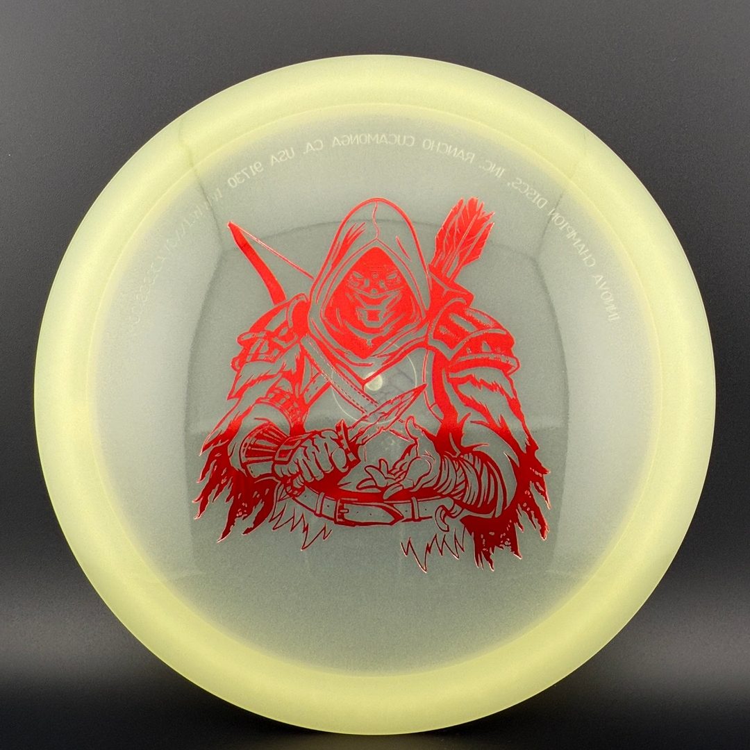 Classic Glow Champion Fairway Disc - Dark Rebel Innova