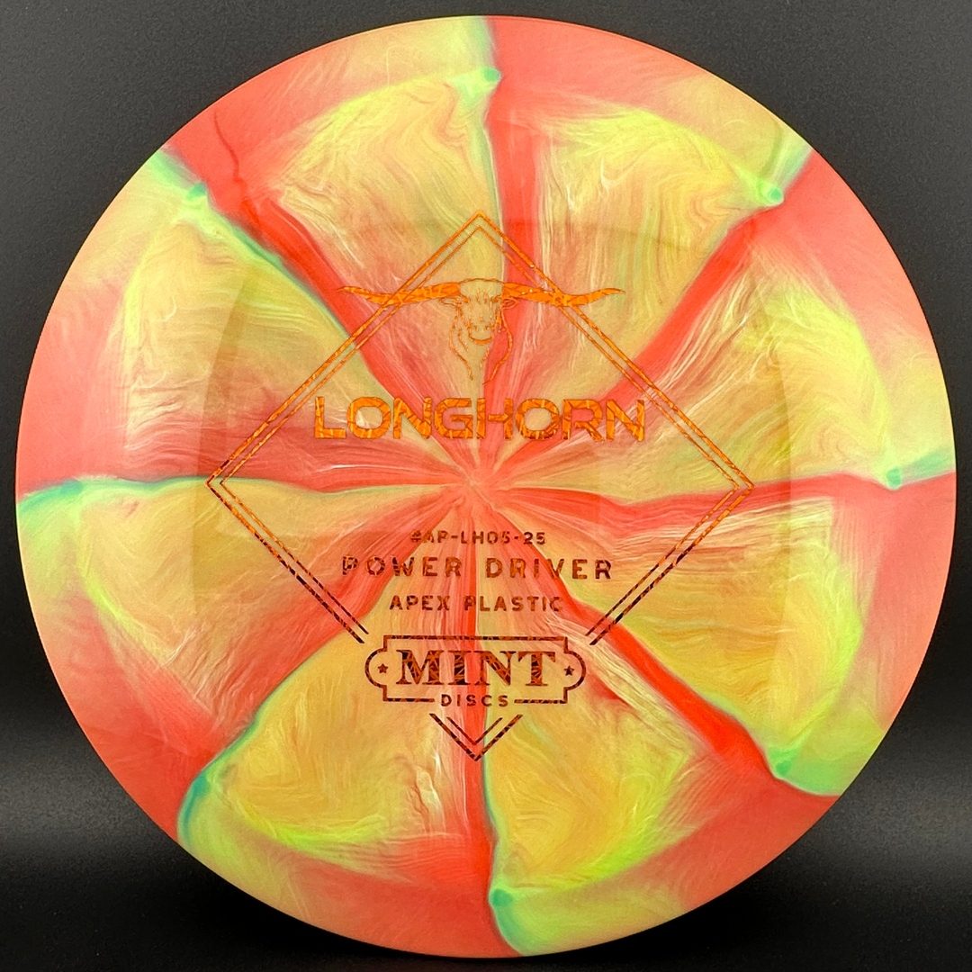 Swirly Apex Longhorn MINT Discs