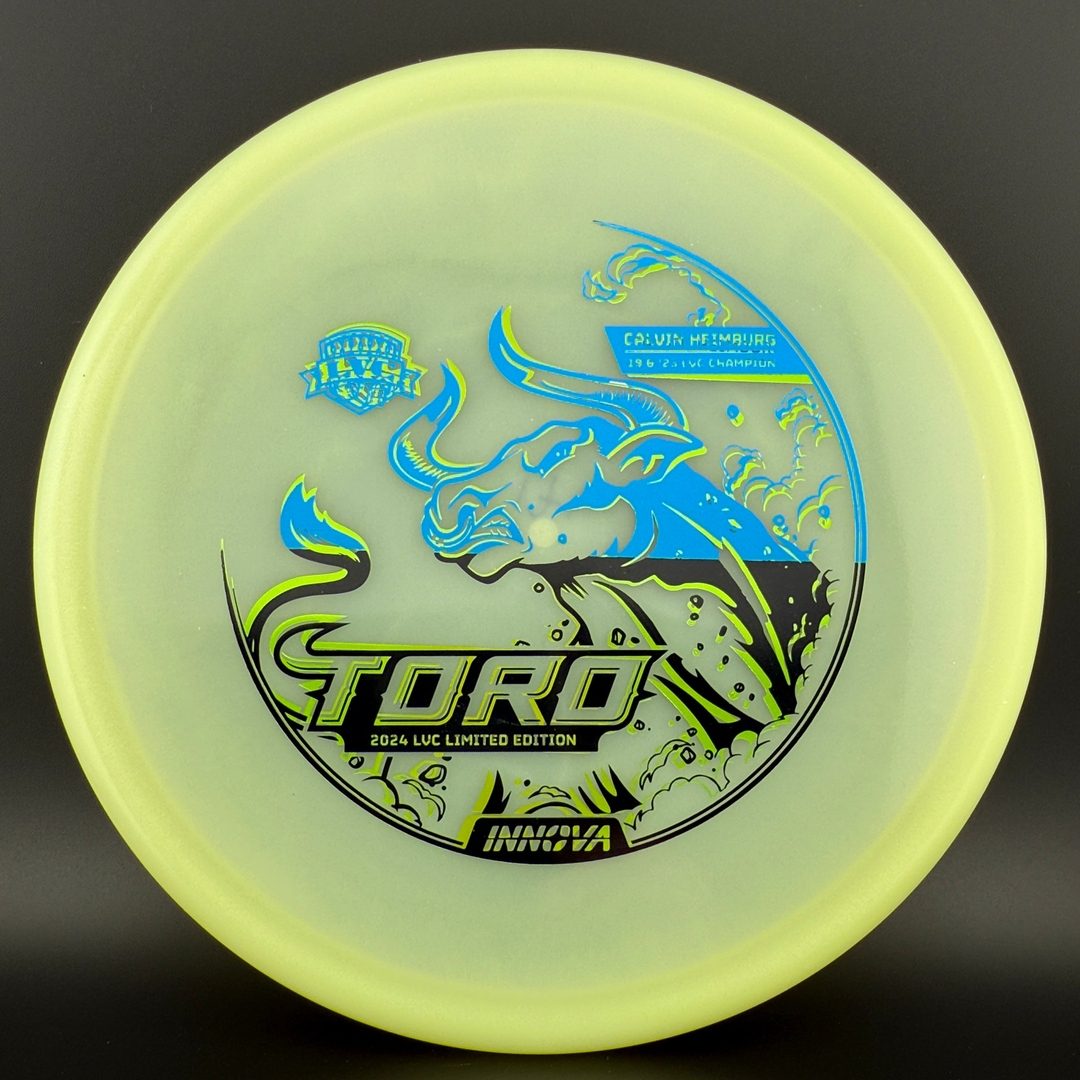 Proto Glow Champion Toro - Chef Special 3 Foil - LVC 2024 Calvin Heimburg Innova