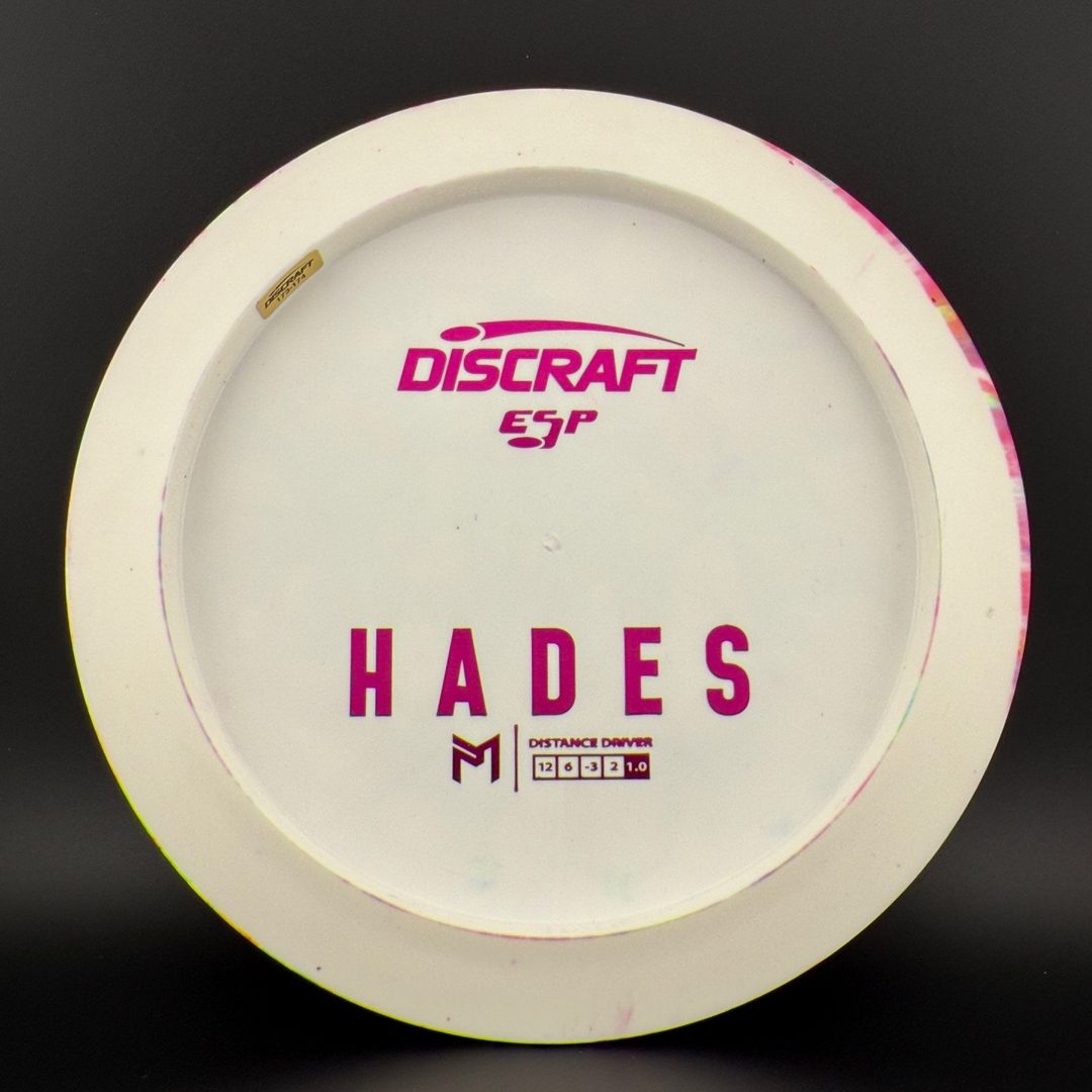 White ESP Hades - Greazy Dyed - Bottom Stamp Discraft