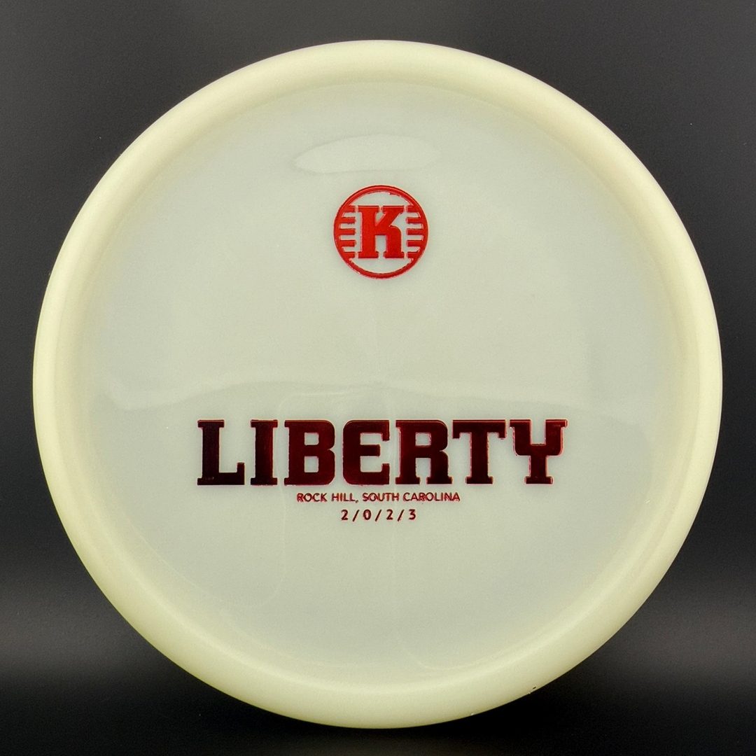 K1 Color Glow Berg X - "Liberty" USDGC 2023 Kastaplast