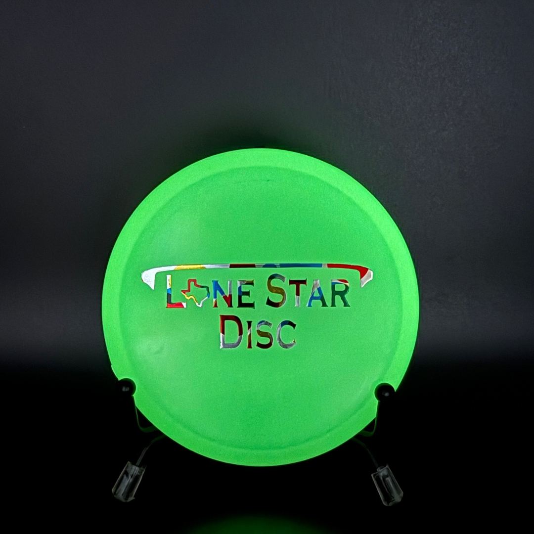 Glow Mini Marker - 2.5" Mini Disc Lone Star Discs