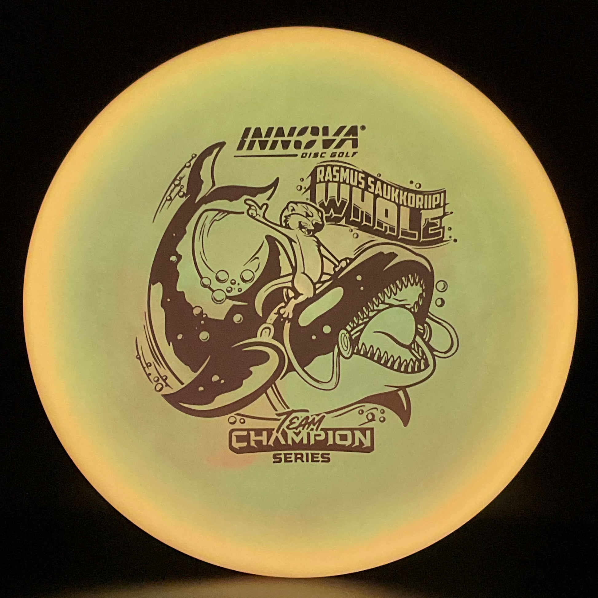 Proto Glow Champion Whale - Rasmus Saukkoriipi Tour Series Innova