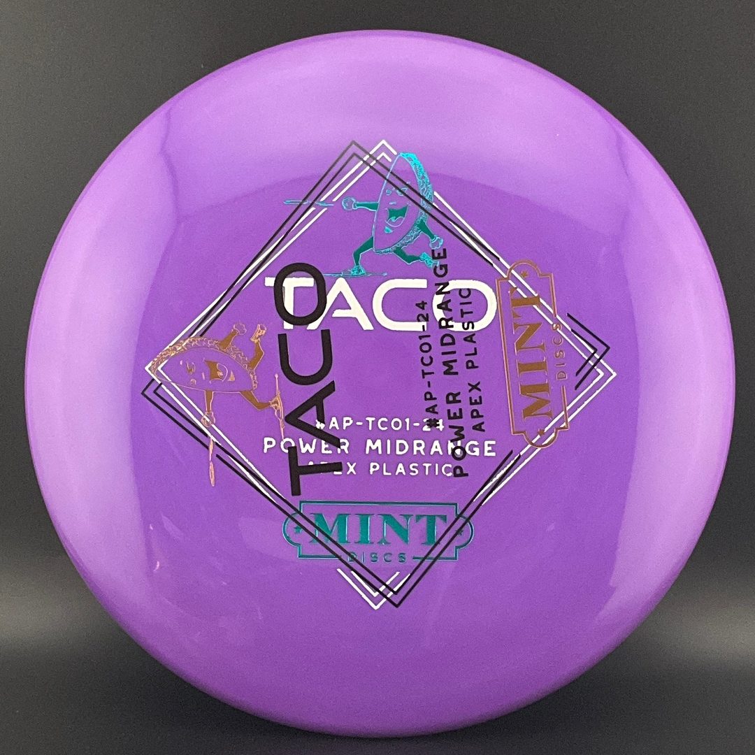 Apex Taco - 2024 First Run - Double Stamp MINT Discs