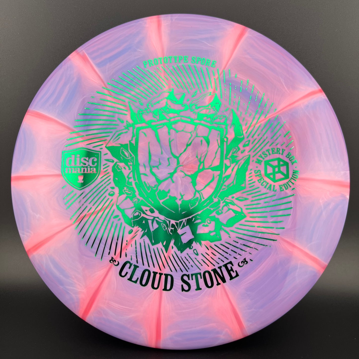 Lux Vapor Spore Prototype - "Cloud Stone" First Run MB 23 Discmania