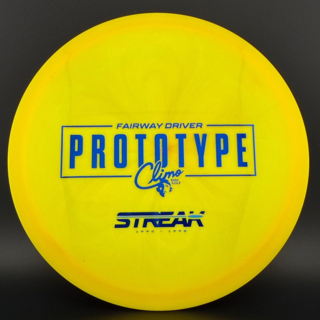 Signature Line Streak - Prototype Climo Disc Golf