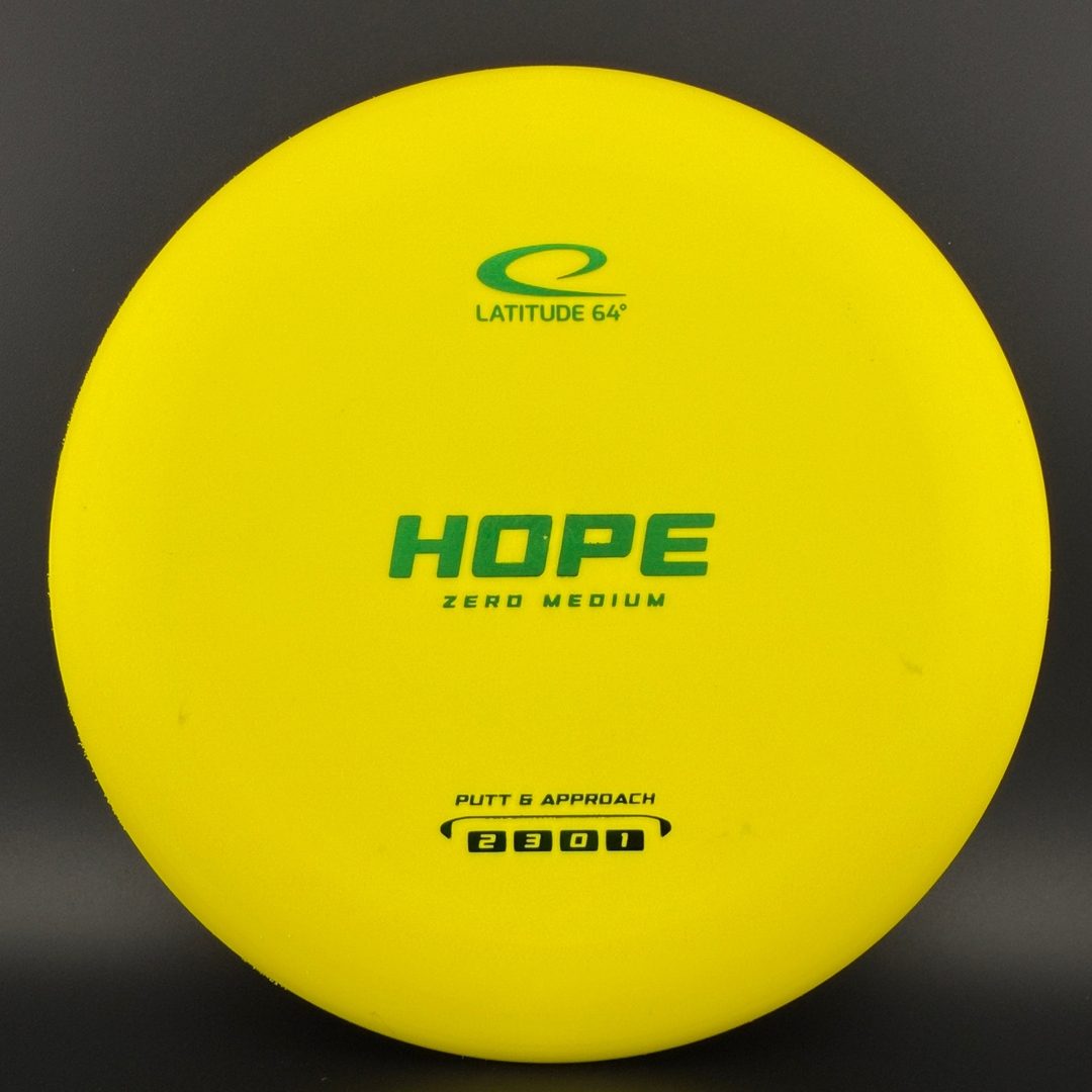 Zero Medium Hope - First Run Latitude 64