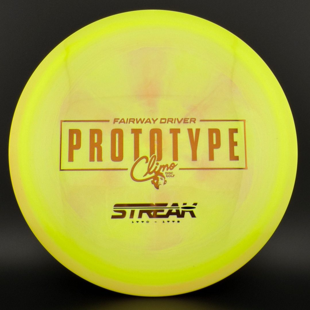 Signature Line Streak - Prototype Climo Disc Golf