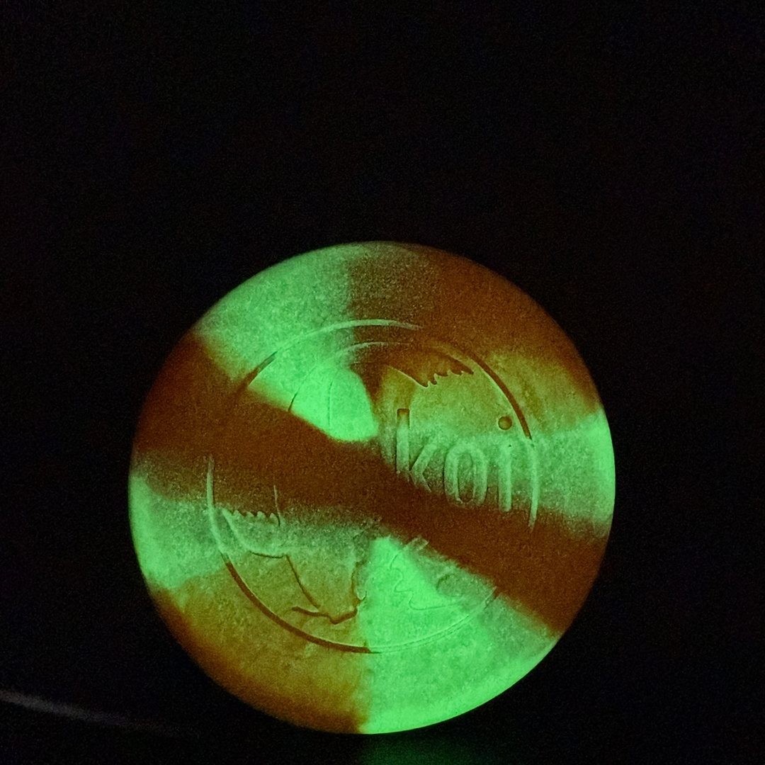 glO-G Mini Koi - 6" Rubber Mini Disc! Elevation