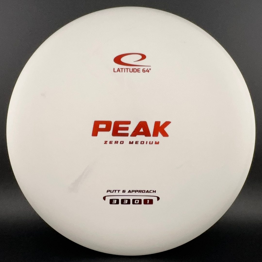 Zero Medium Peak - First Run Latitude 64