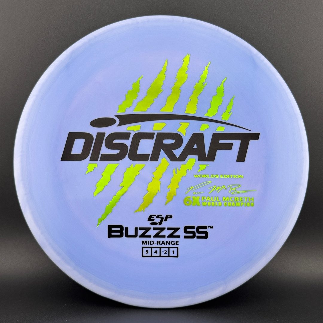 ESP Swirl Buzzz SS - Paul McBeth 6x Claws - Worlds 2026