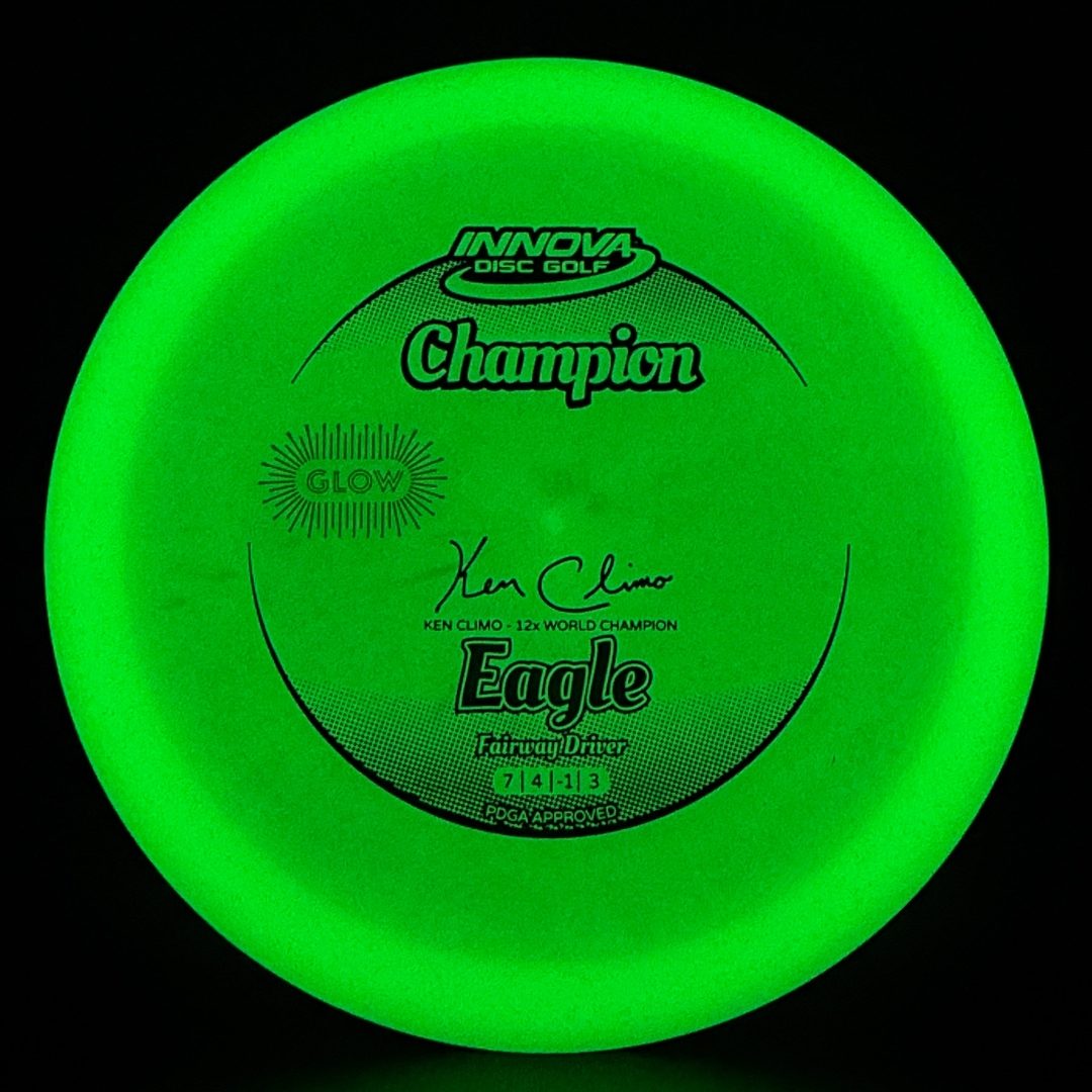 Classic Color Glow Champion Eagle - Ken Climo 12x Innova