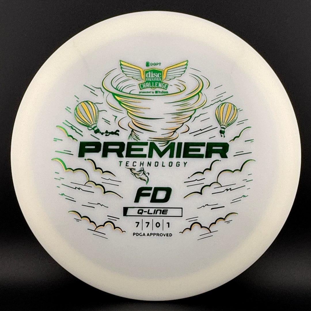 Q-Line FD - Discmania Challenge Fundraiser Stamp Discmania