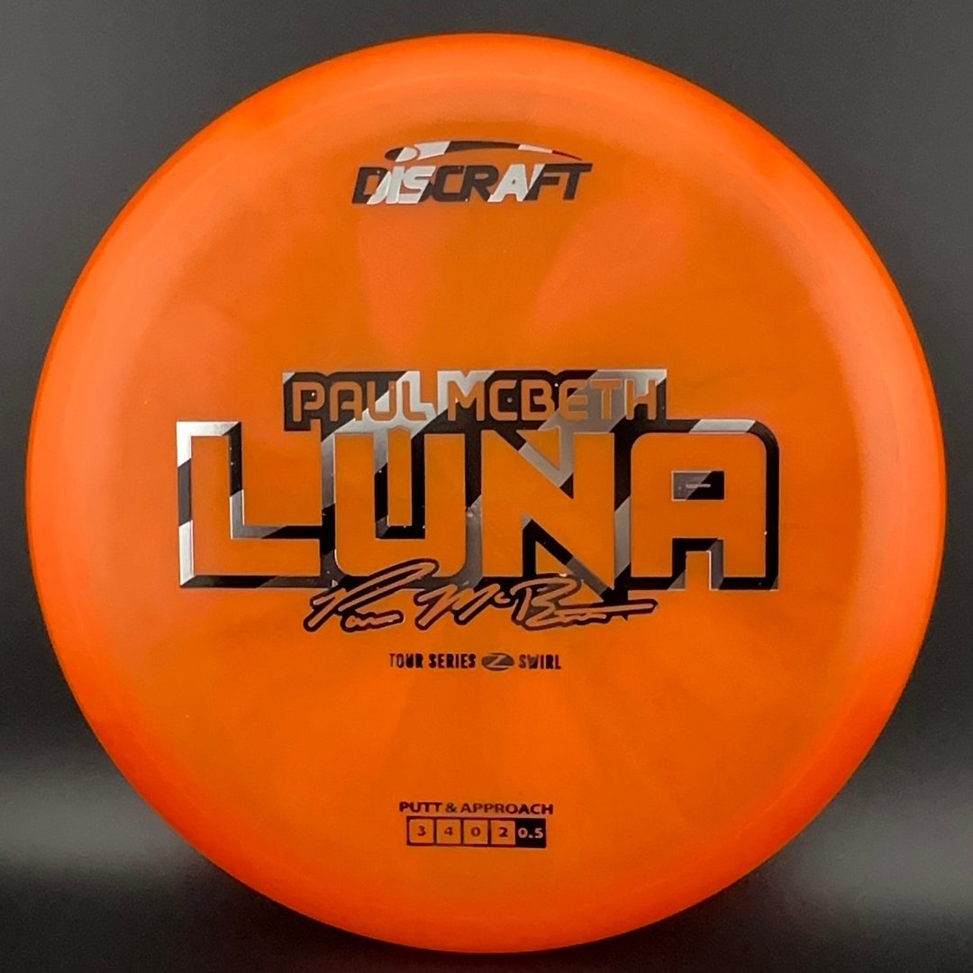 Z Swirl Luna - 2025 Paul McBeth Tour Series Discraft
