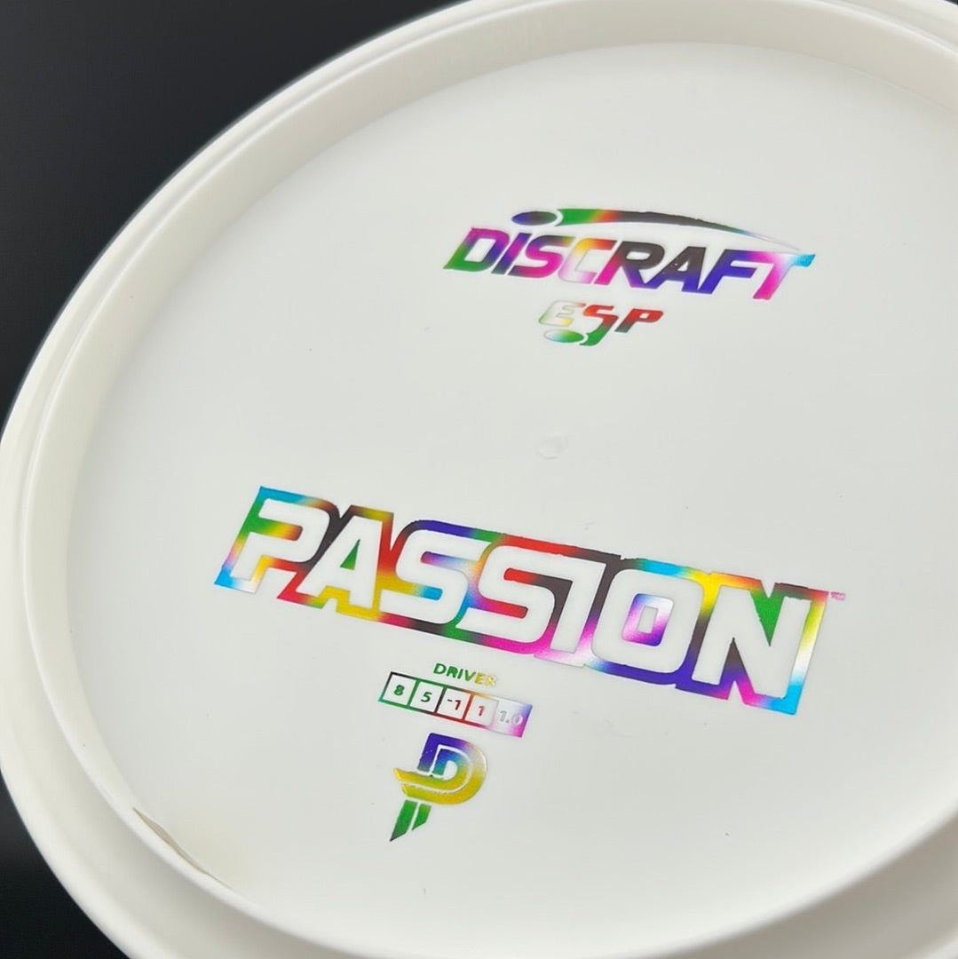 White ESP Passion - Bottom Stamp Dyer's Delight Discraft