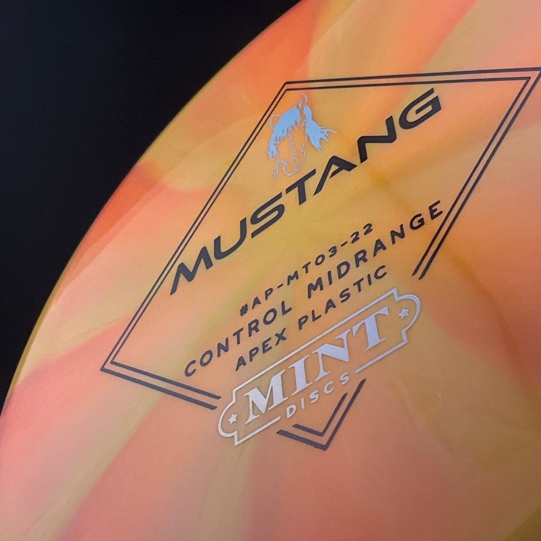 Swirly Apex Mustang - 2022 Run MINT Discs