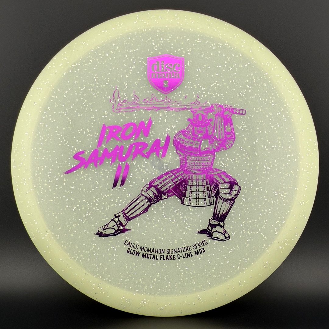Metal Flake Glow C-Line MD3 - Iron Samurai 2 *Warehouse Stash* Discmania