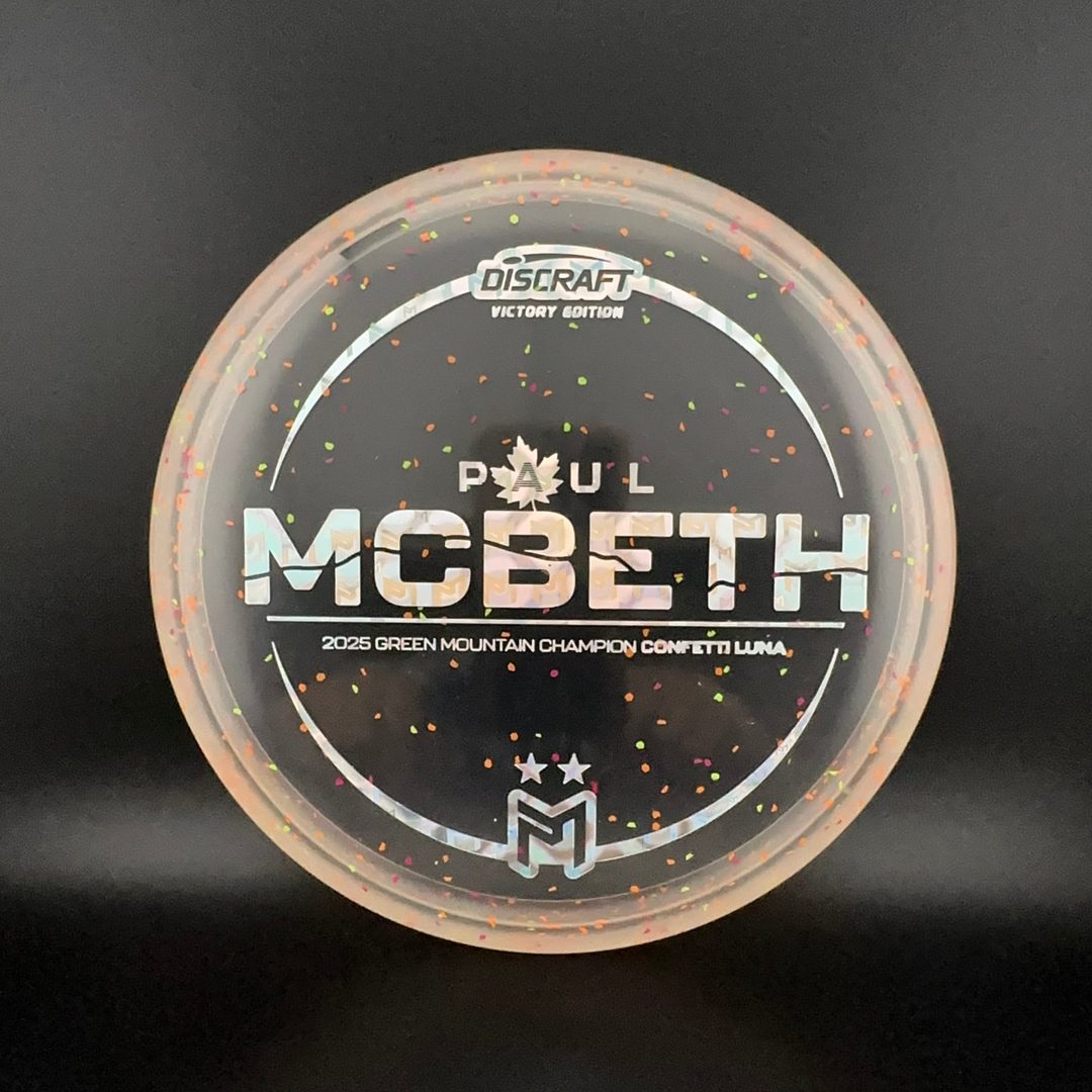 Confetti Z Luna - Victory Edition - Paul McBeth GMC 2025 Discraft