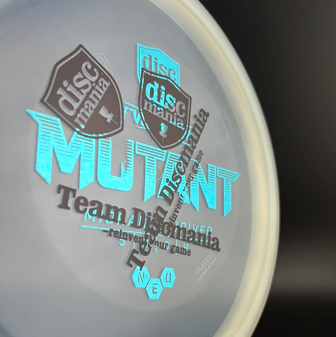 Clear Luster Neo Mutant - Team Discmania Double Stamp Discmania