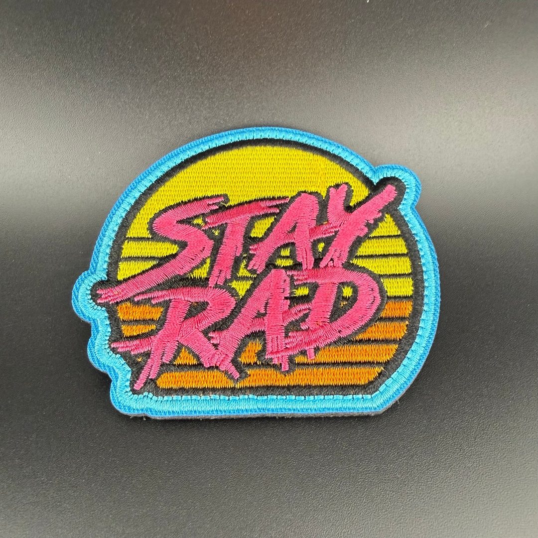 STAY RAD Patch - Hook N Loop Patch Rare Air Discs