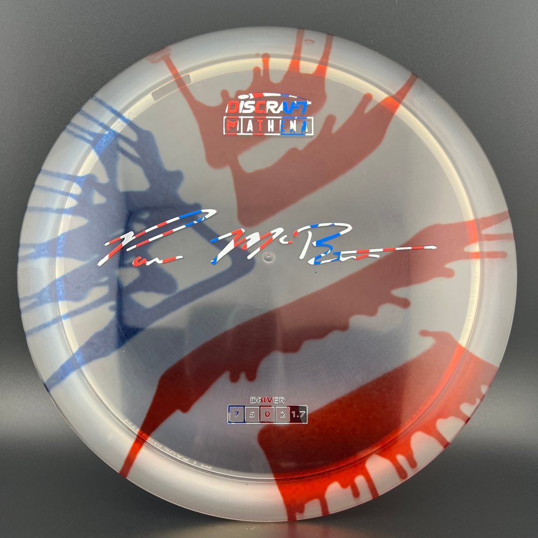 Fly Dye Z Athena - Paul McBeth Discraft