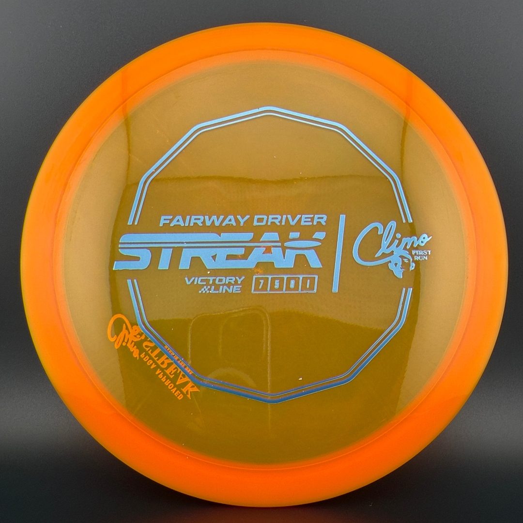 Victory Line Streak - First Run Climo Disc Golf
