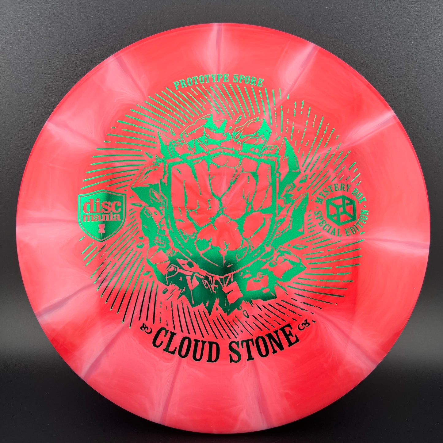 Lux Vapor Spore Prototype - "Cloud Stone" First Run MB 23 Discmania