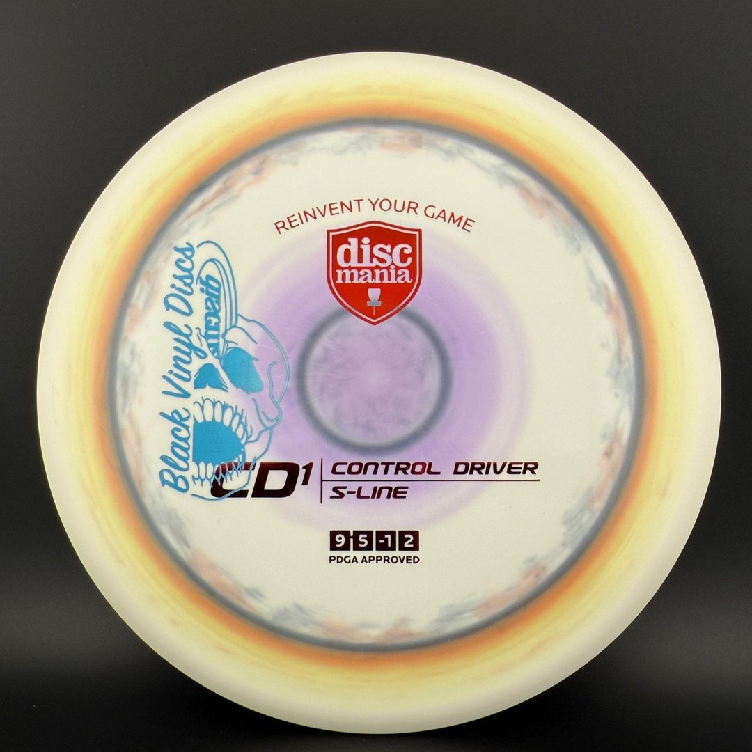 S-Line CD1 - Dyed - Black Vinyl Discs Discmania