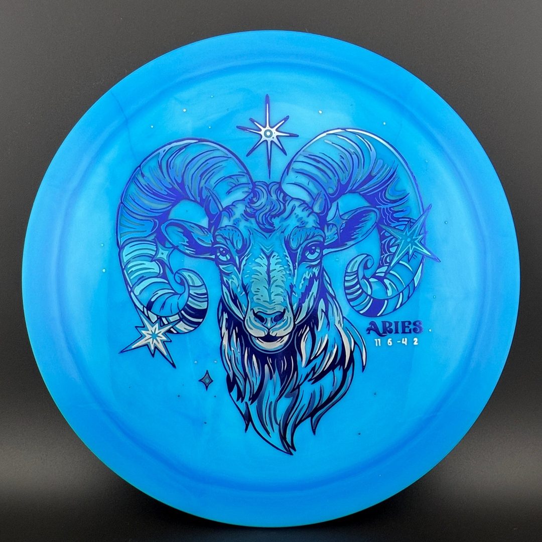 Swirly Sirius Aries (1.1) - Cosmic Ram by Tony Diaz