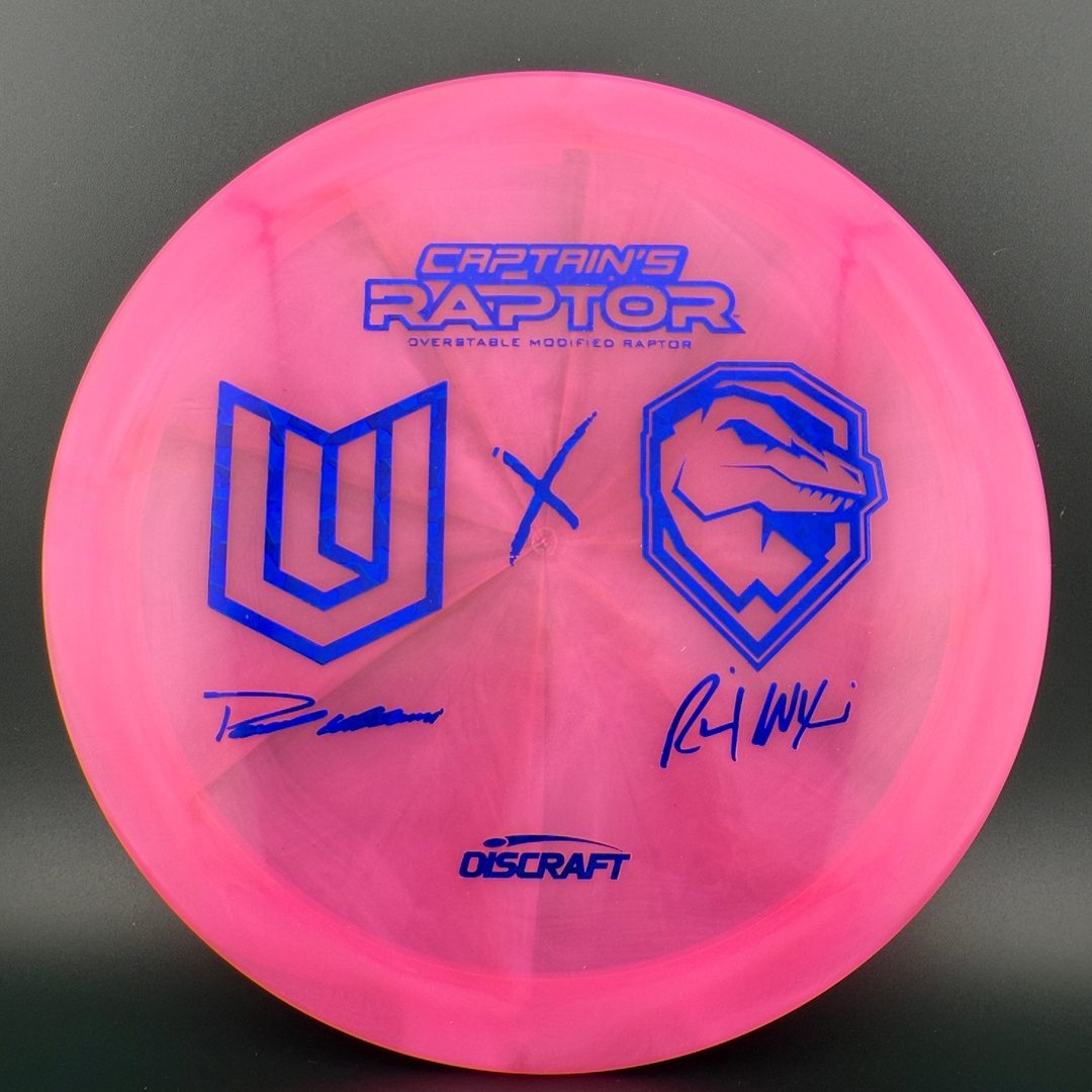 Z Swirl Captain's Raptor - Ulibarri x Wysocki Collab Edition Discraft