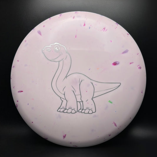 Brachiosaurus Egg Shell - XL Stamp Dino Discs