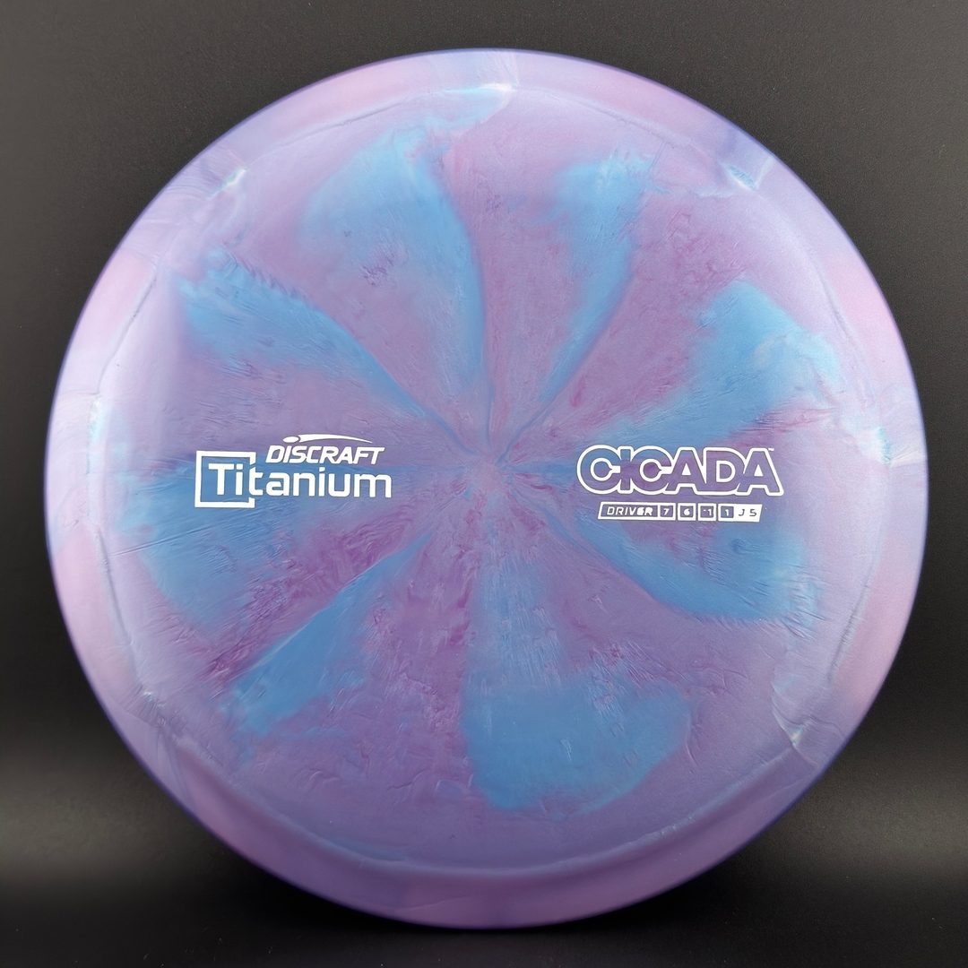 Titanium Swirl Cicada Discraft
