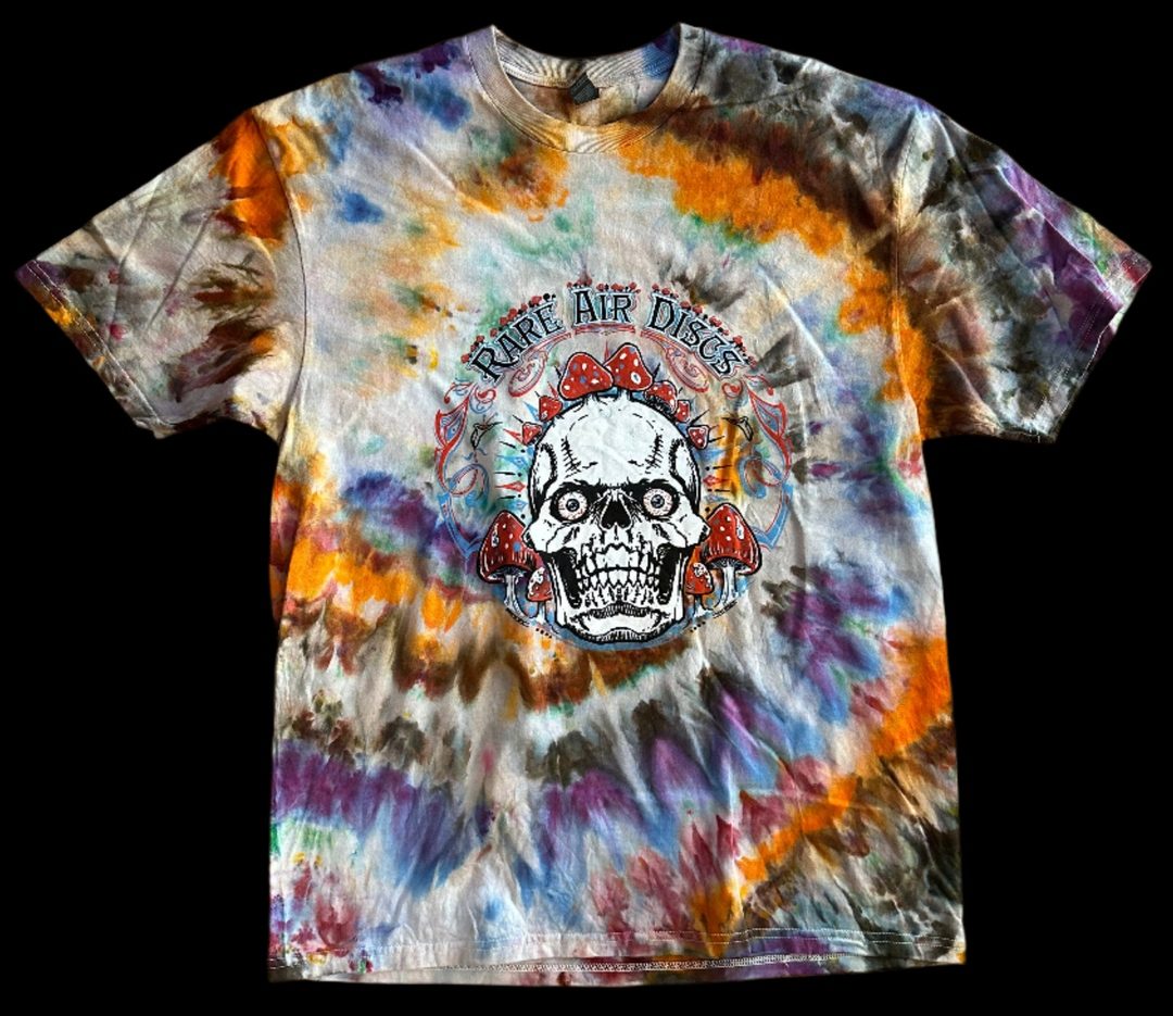 Crushin' Amanitas Tie-Dye Shirt - Produced by Thunder Shout Rare Air Discs