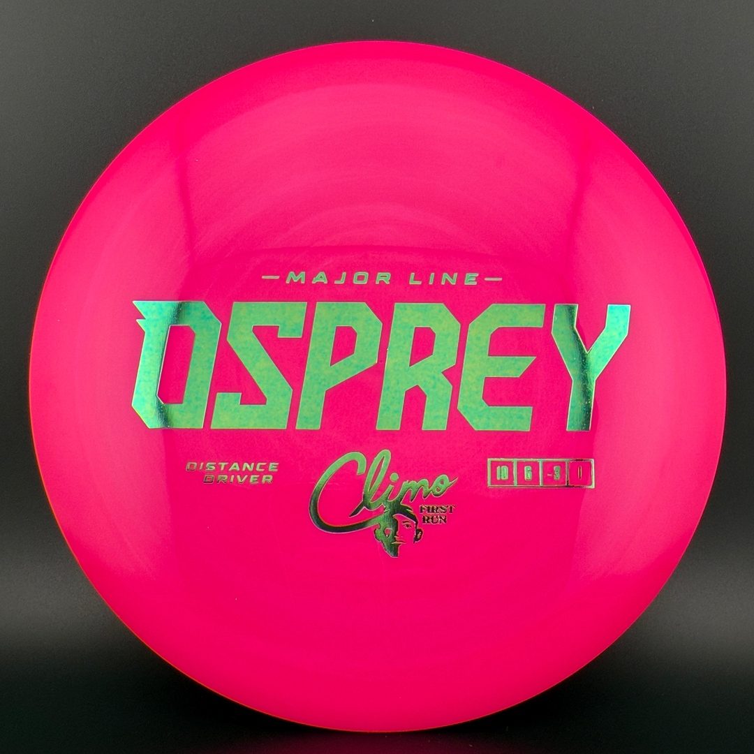 Major Line Osprey - First Run Climo Disc Golf